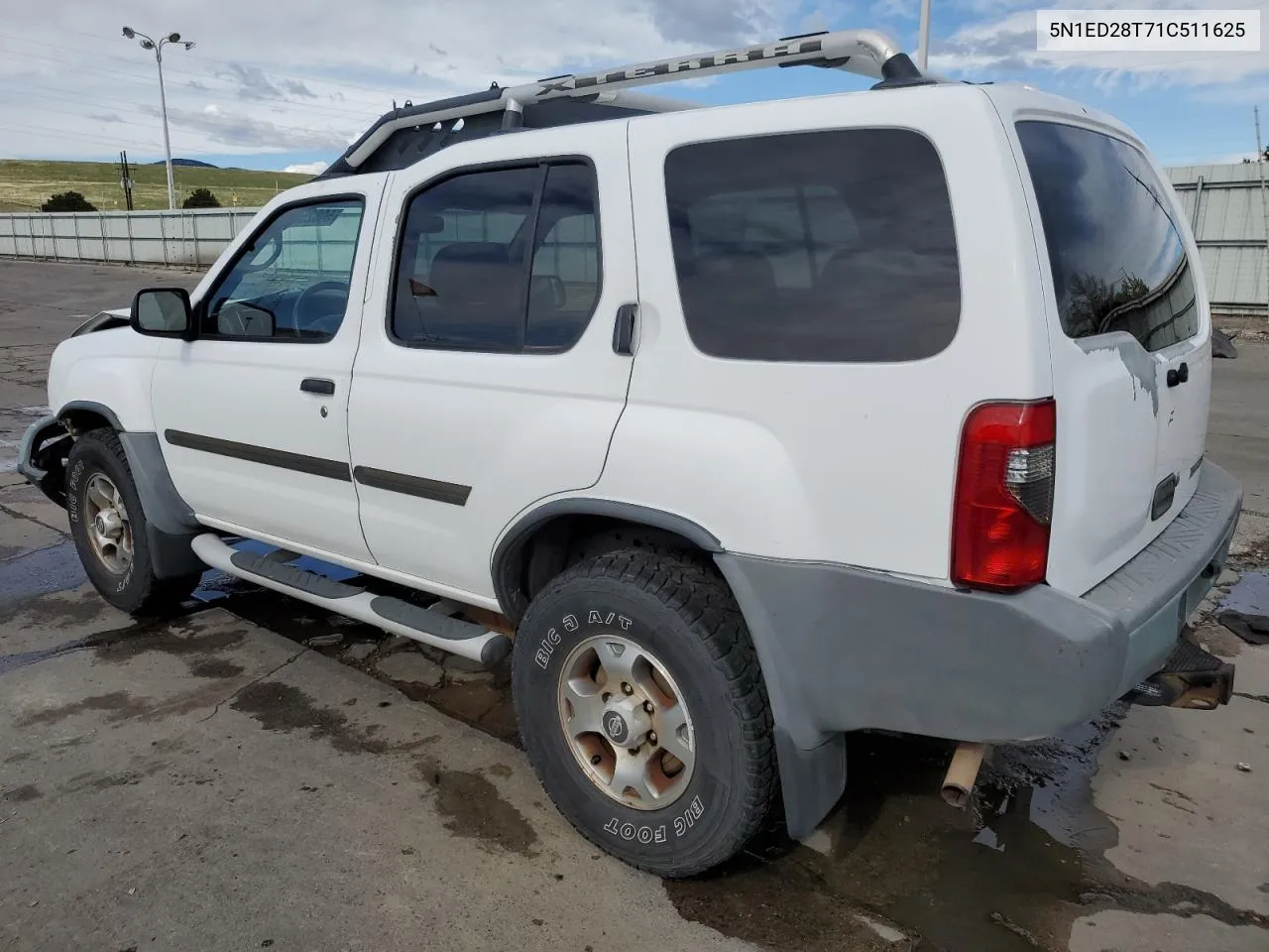 2001 Nissan Xterra Xe VIN: 5N1ED28T71C511625 Lot: 50825864