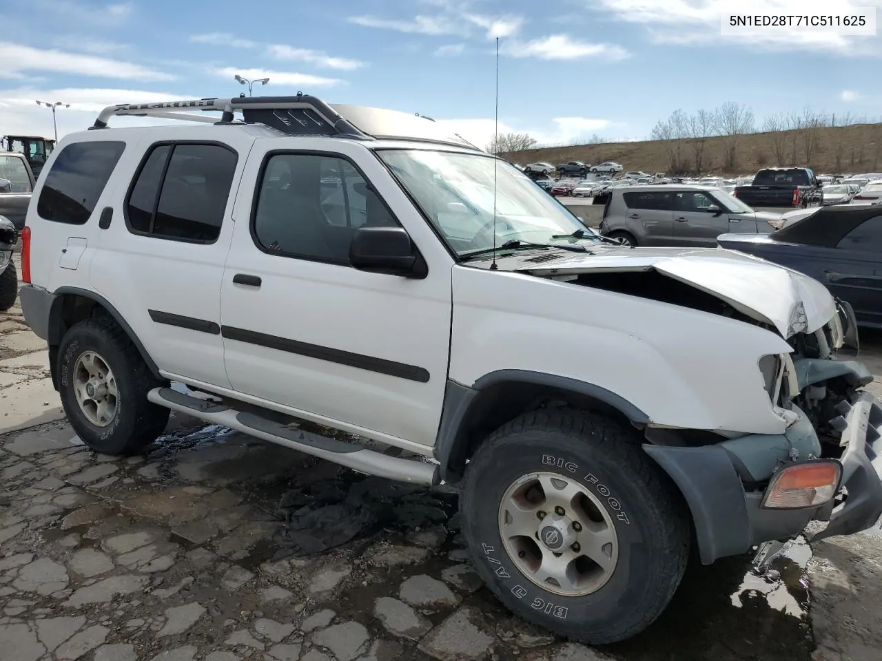 2001 Nissan Xterra Xe VIN: 5N1ED28T71C511625 Lot: 50825864