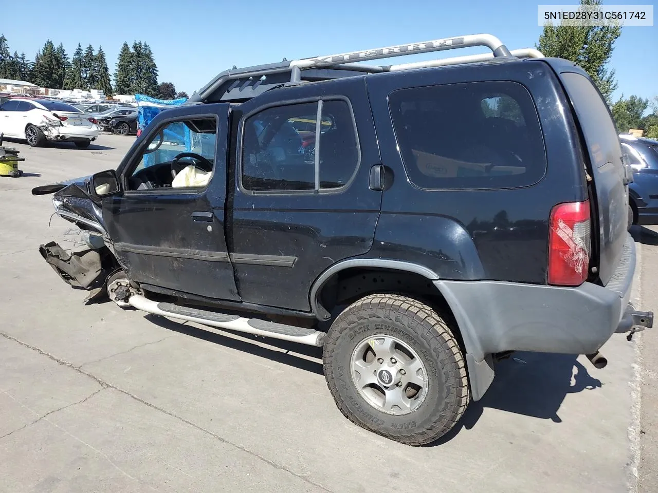 2001 Nissan Xterra Xe VIN: 5N1ED28Y31C561742 Lot: 63548284