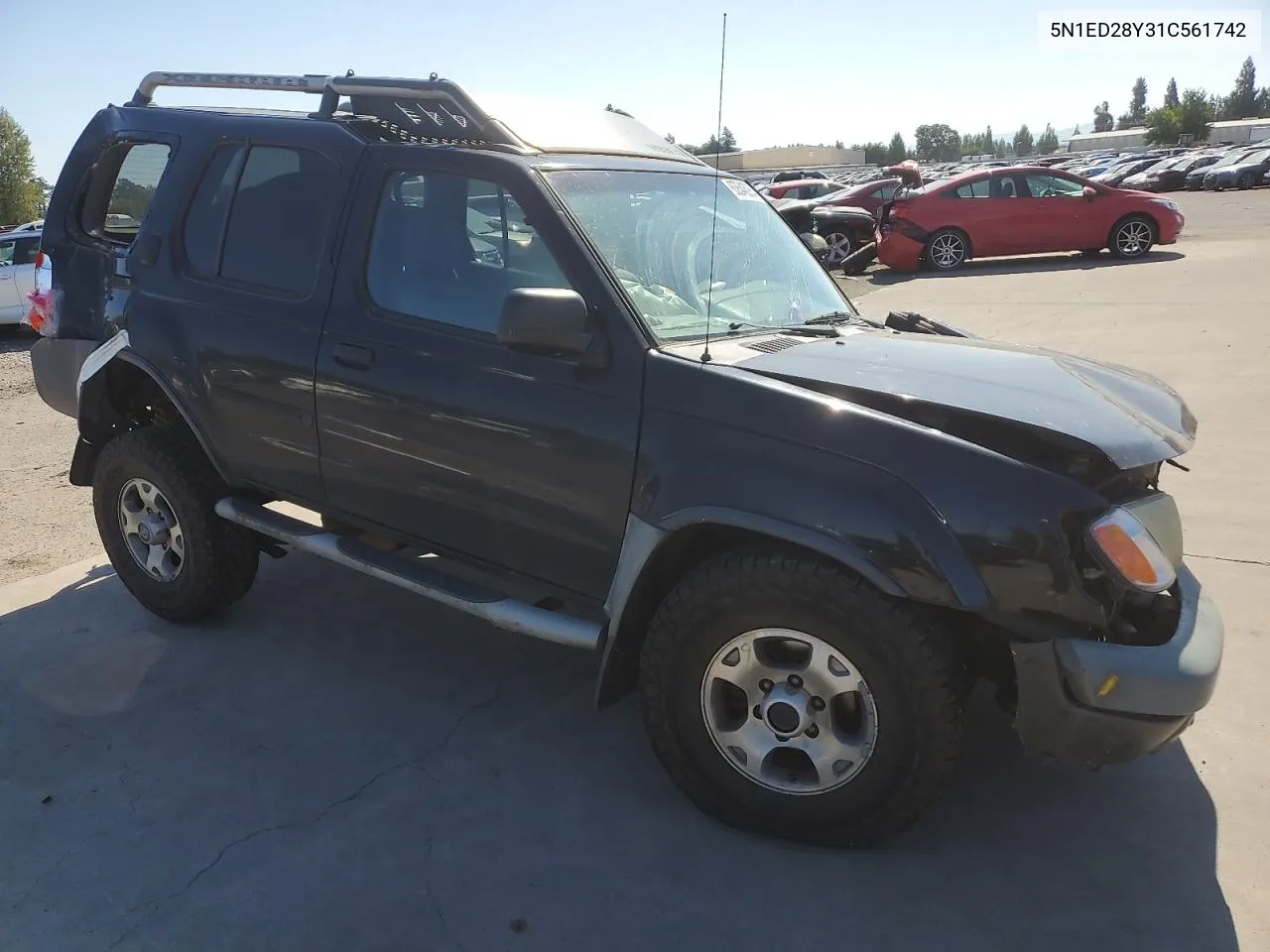 2001 Nissan Xterra Xe VIN: 5N1ED28Y31C561742 Lot: 63548284