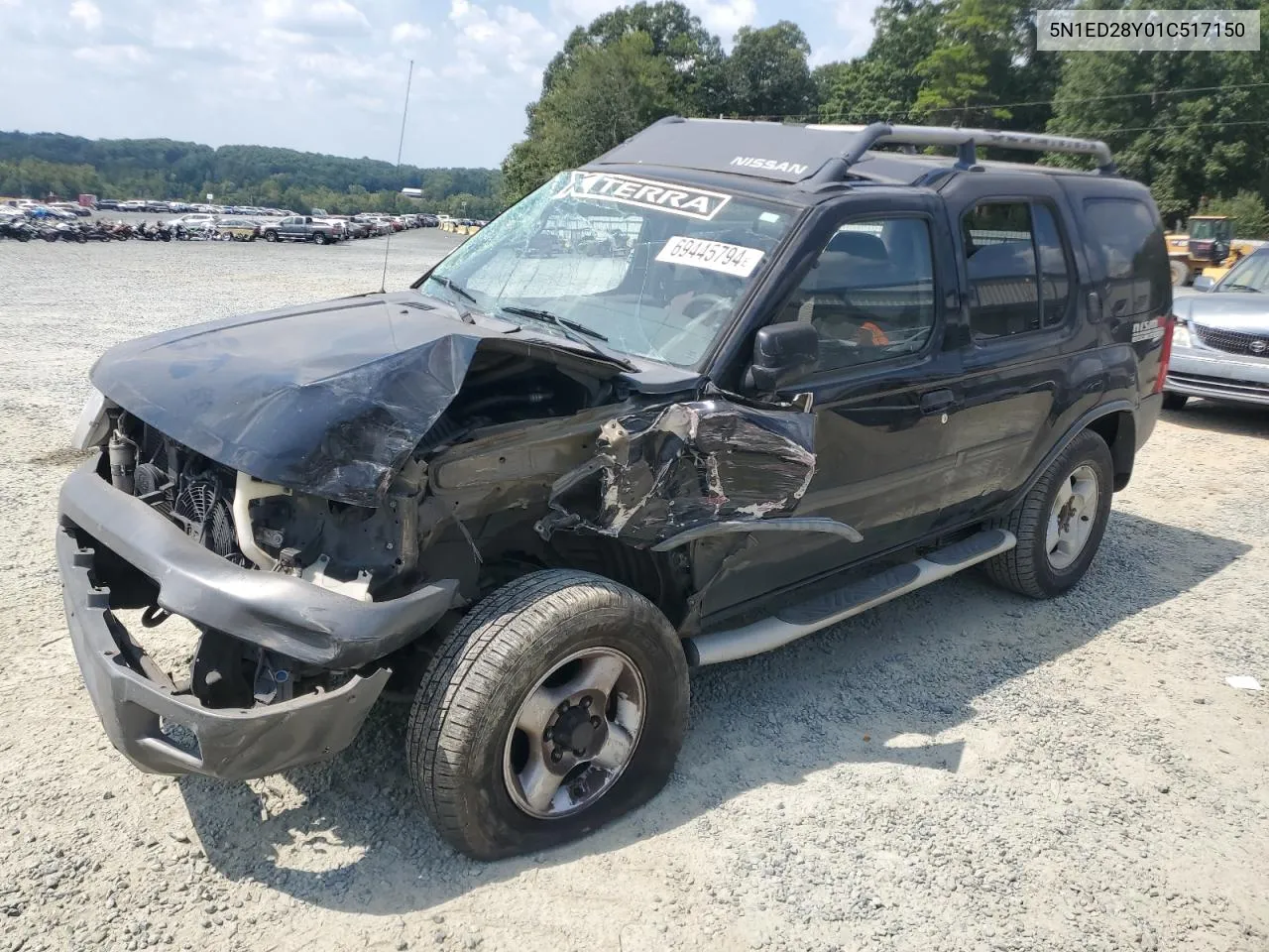 2001 Nissan Xterra Xe VIN: 5N1ED28Y01C517150 Lot: 69445794