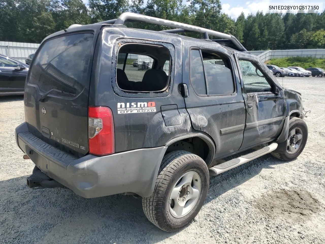 2001 Nissan Xterra Xe VIN: 5N1ED28Y01C517150 Lot: 69445794