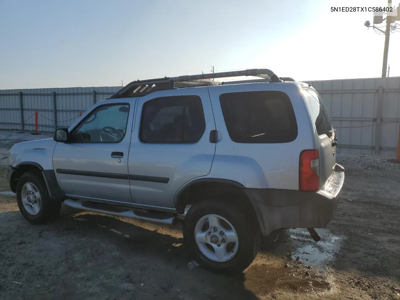 5N1ED28TX1C586402 2001 Nissan Xterra Xe