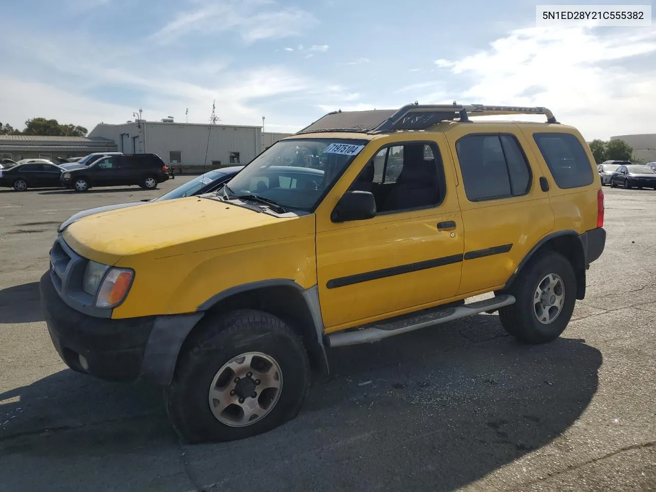 2001 Nissan Xterra Xe VIN: 5N1ED28Y21C555382 Lot: 71975104