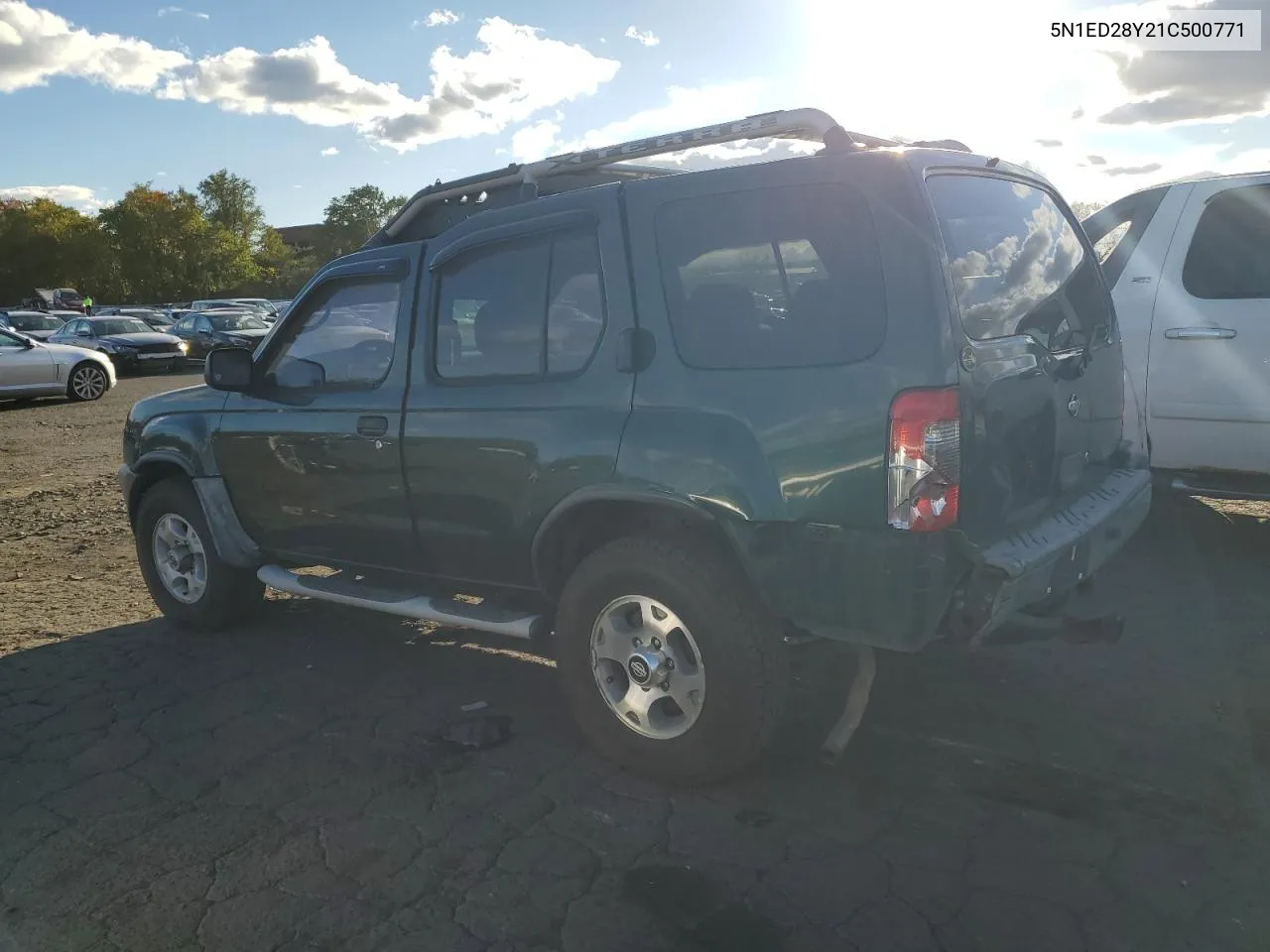 2001 Nissan Xterra Xe VIN: 5N1ED28Y21C500771 Lot: 74586284