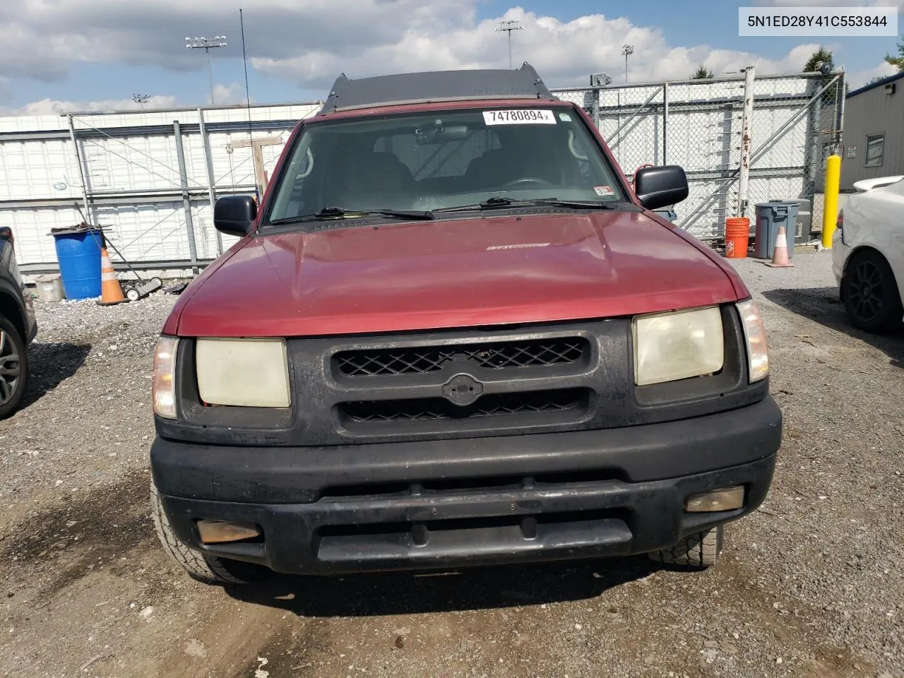 2001 Nissan Xterra Xe VIN: 5N1ED28Y41C553844 Lot: 74780894