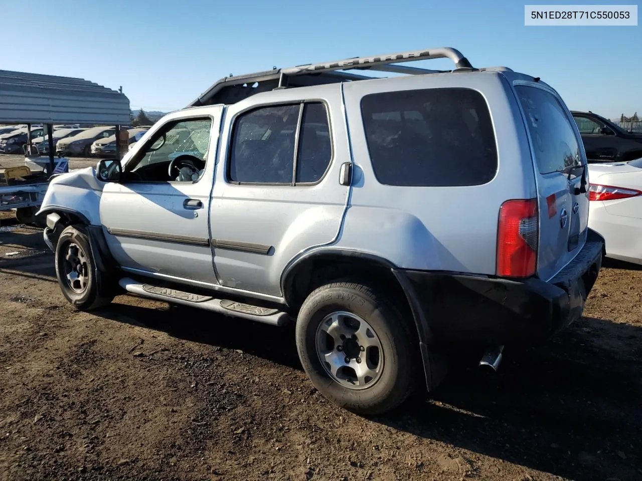 2001 Nissan Xterra Xe VIN: 5N1ED28T71C550053 Lot: 78042494