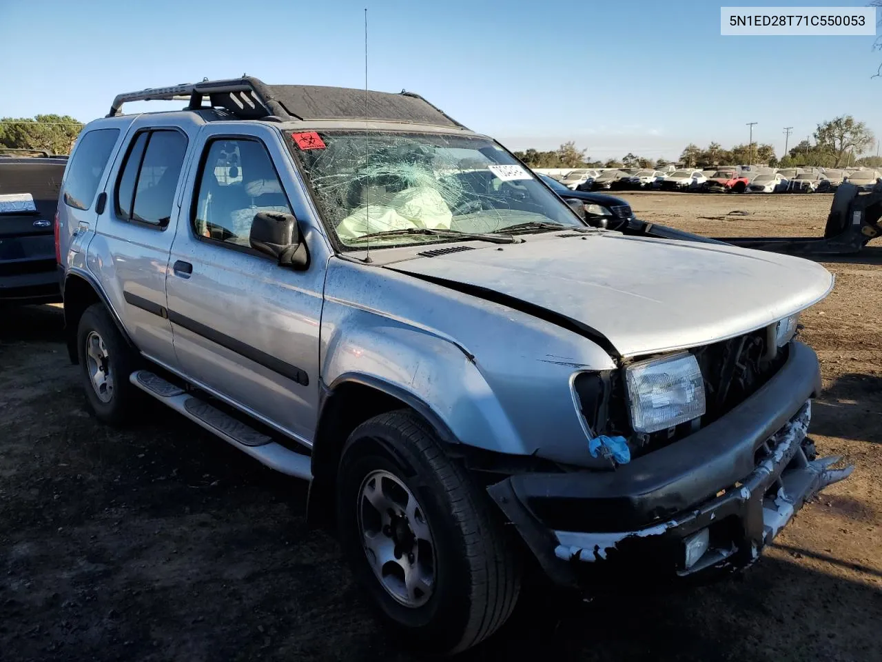 2001 Nissan Xterra Xe VIN: 5N1ED28T71C550053 Lot: 78042494