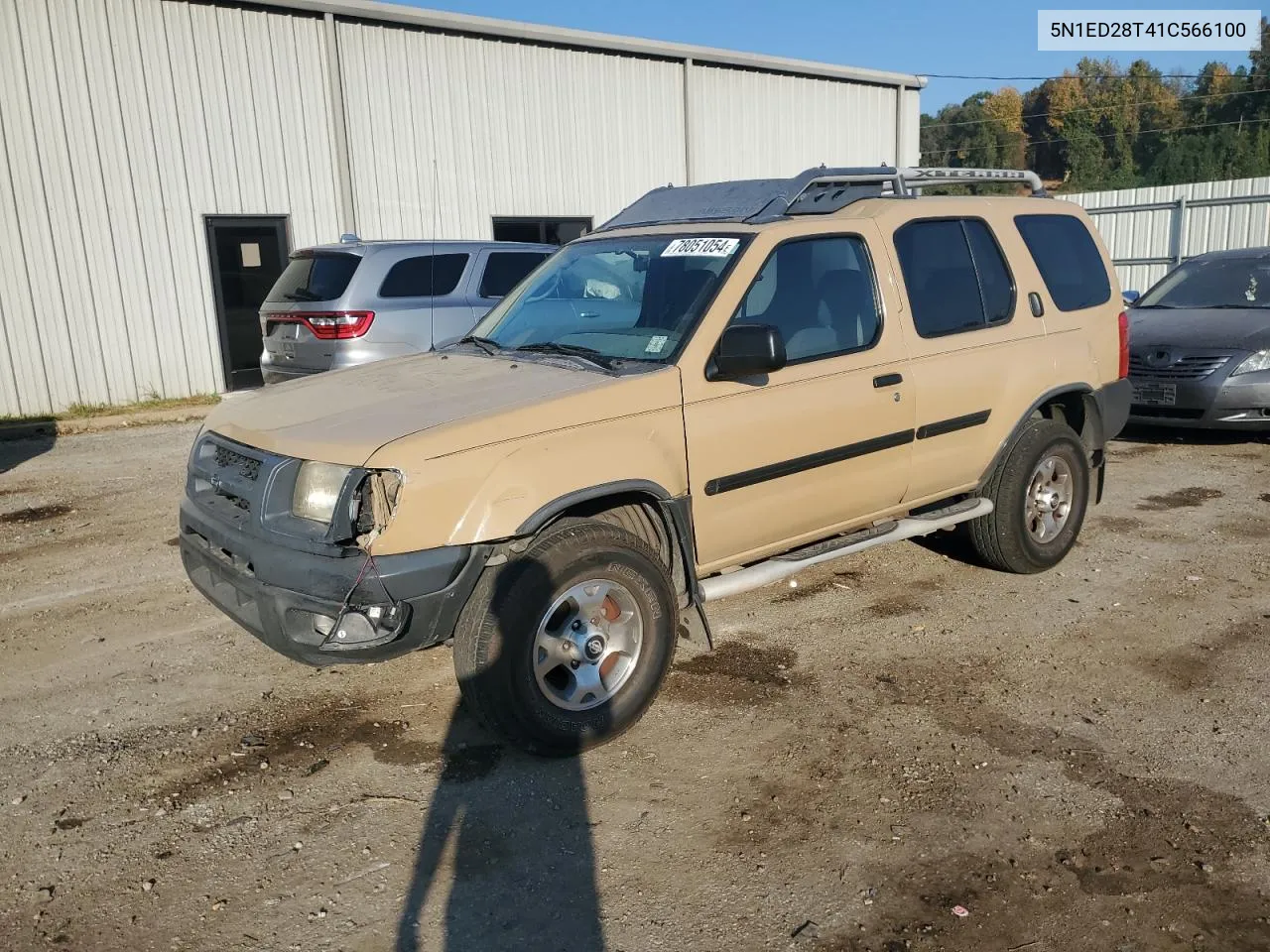 2001 Nissan Xterra Xe VIN: 5N1ED28T41C566100 Lot: 78051054