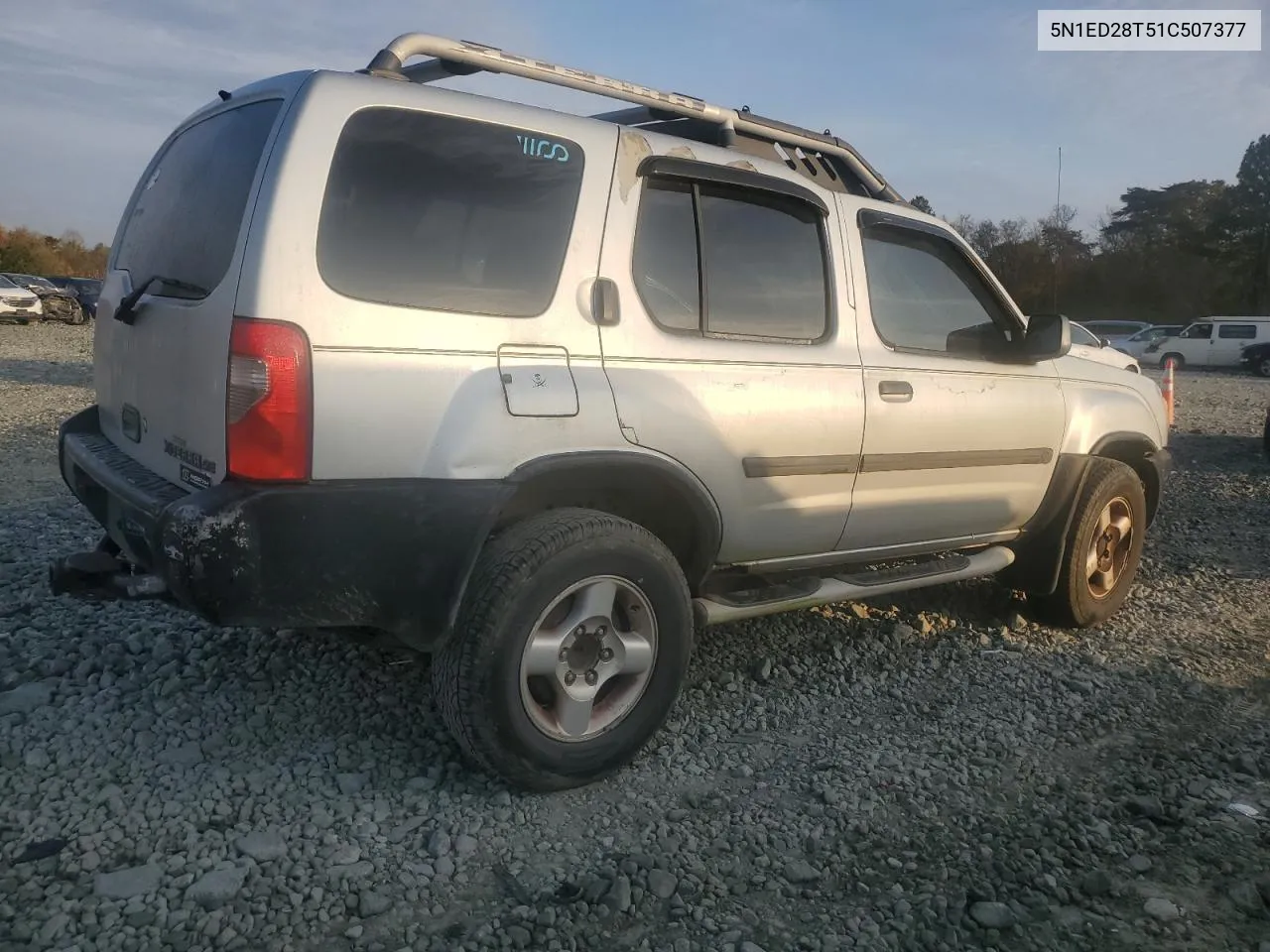 2001 Nissan Xterra Xe VIN: 5N1ED28T51C507377 Lot: 78591304