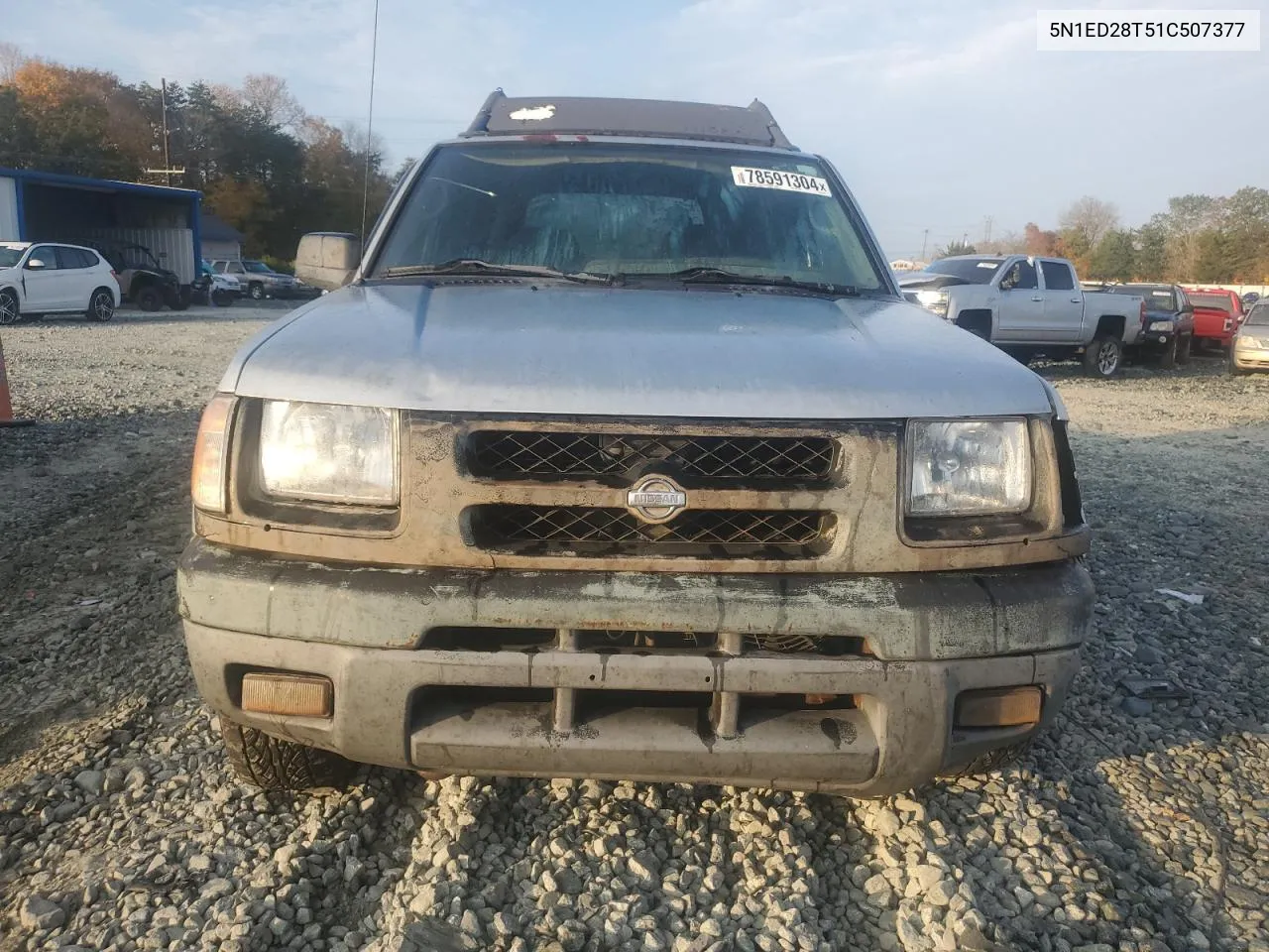 2001 Nissan Xterra Xe VIN: 5N1ED28T51C507377 Lot: 78591304