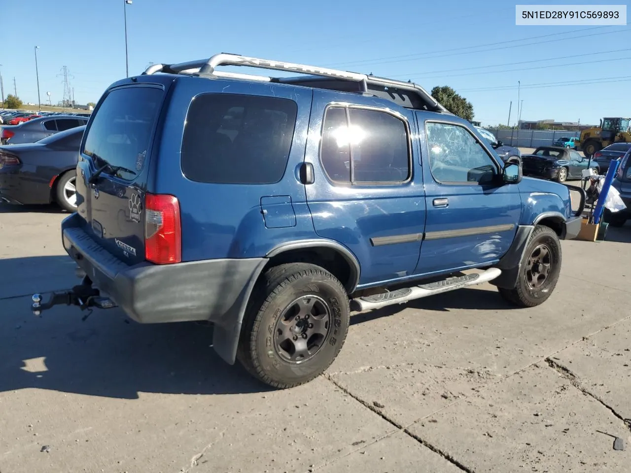 2001 Nissan Xterra Xe VIN: 5N1ED28Y91C569893 Lot: 78747474