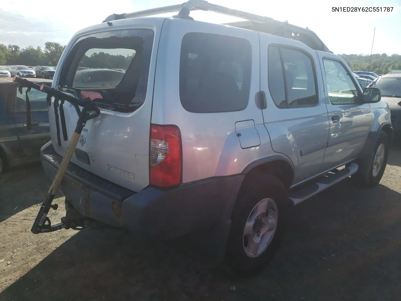 2002 Nissan Xterra Xe VIN: 5N1ED28Y62C551787 Lot: 57356292