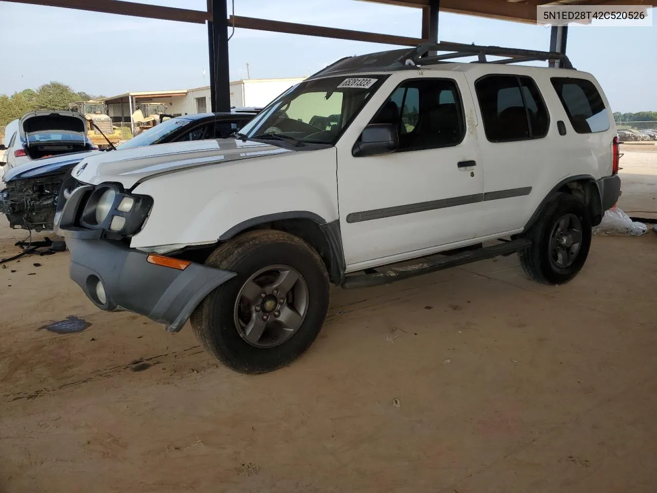 2002 Nissan Xterra Xe VIN: 5N1ED28T42C520526 Lot: 64073924