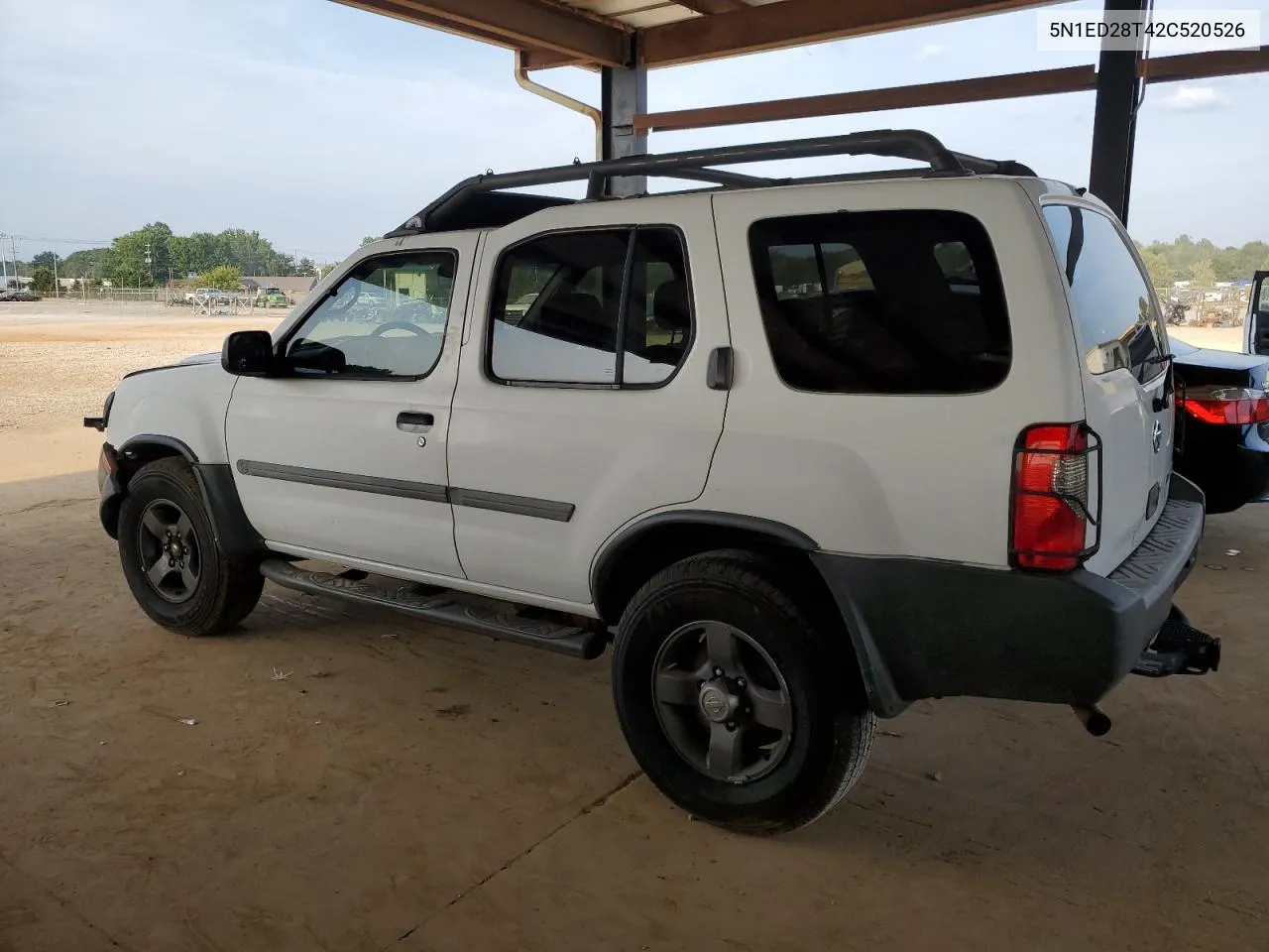 2002 Nissan Xterra Xe VIN: 5N1ED28T42C520526 Lot: 64073924