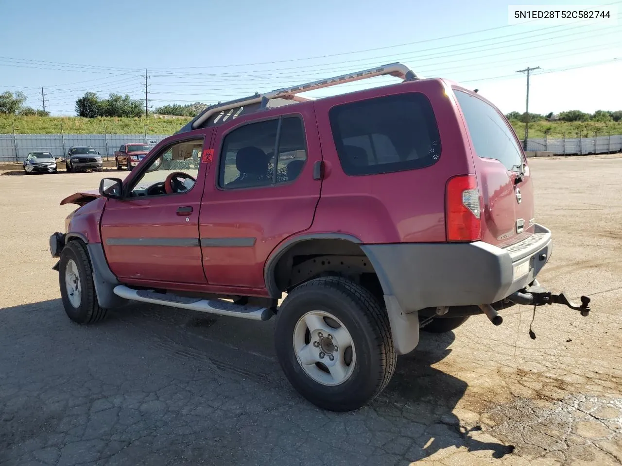 2002 Nissan Xterra Xe VIN: 5N1ED28T52C582744 Lot: 69110474