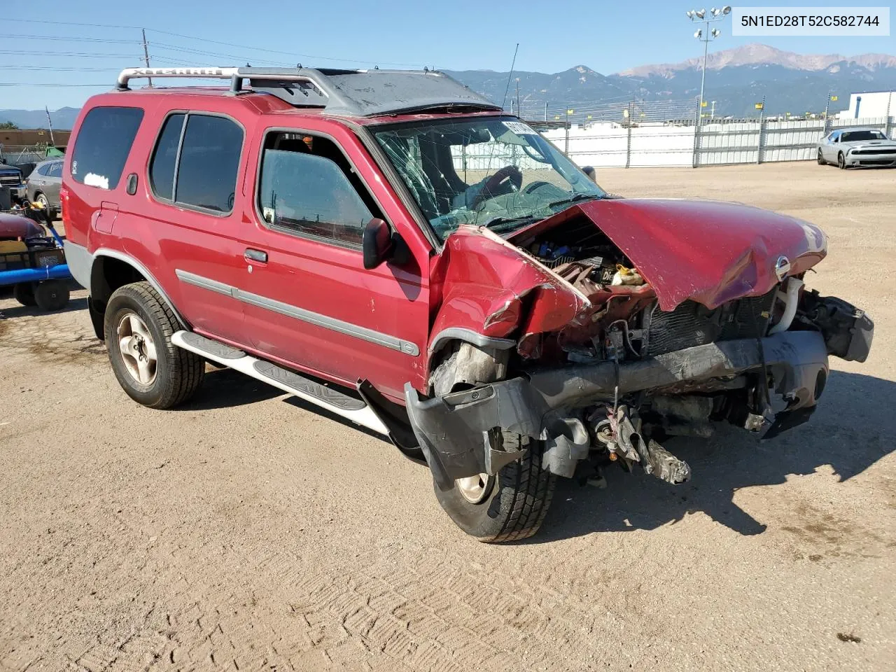 2002 Nissan Xterra Xe VIN: 5N1ED28T52C582744 Lot: 69110474