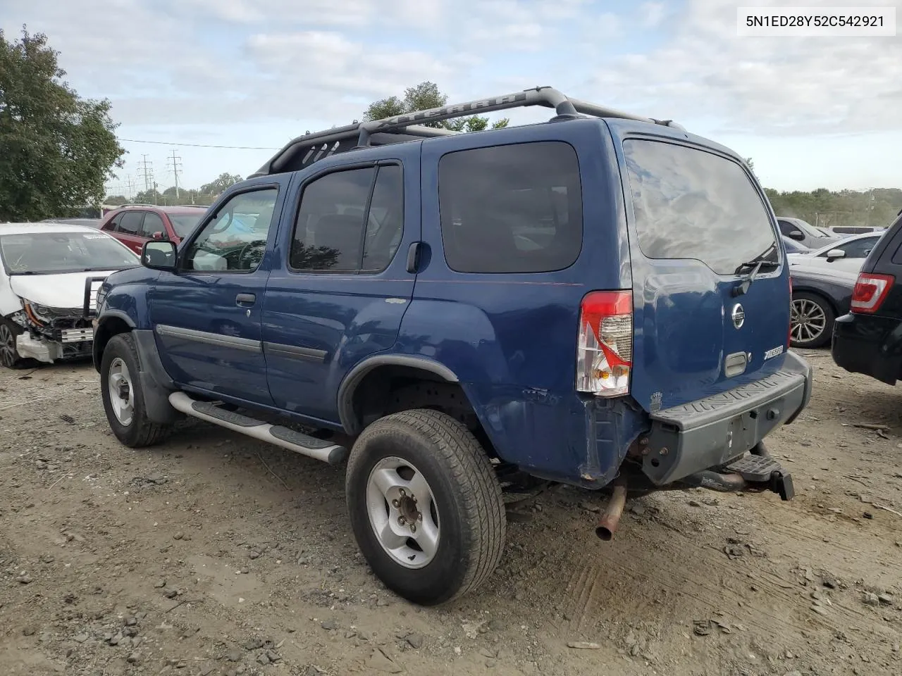 2002 Nissan Xterra Xe VIN: 5N1ED28Y52C542921 Lot: 70302864