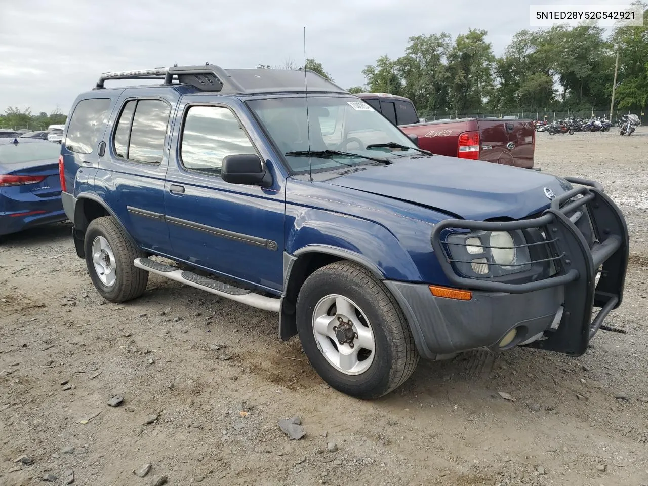 2002 Nissan Xterra Xe VIN: 5N1ED28Y52C542921 Lot: 70302864