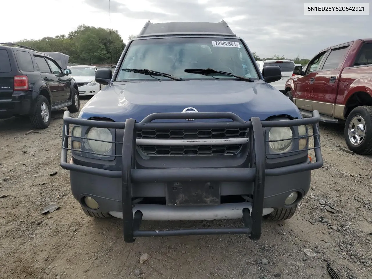 2002 Nissan Xterra Xe VIN: 5N1ED28Y52C542921 Lot: 70302864