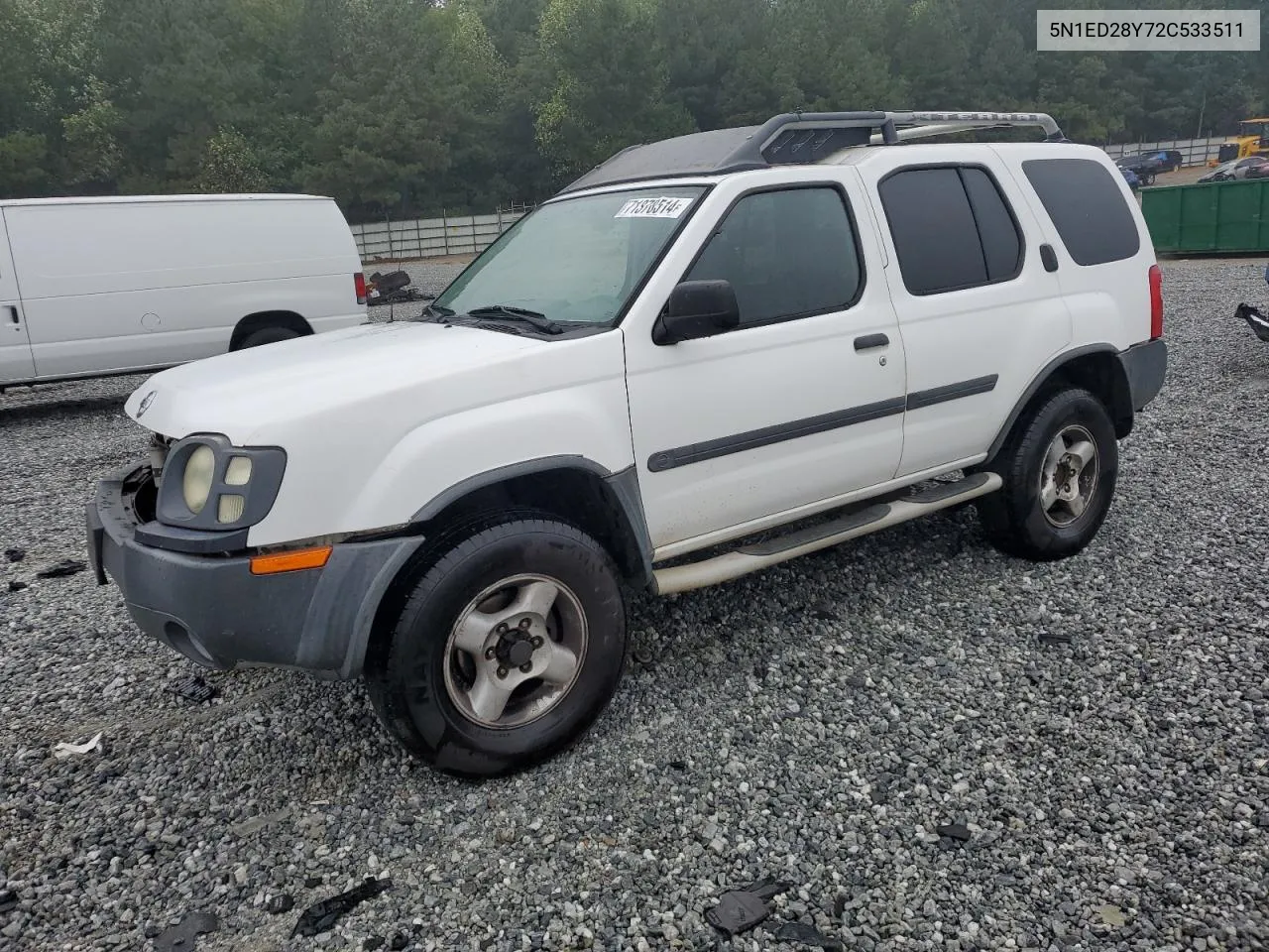 2002 Nissan Xterra Xe VIN: 5N1ED28Y72C533511 Lot: 71378514