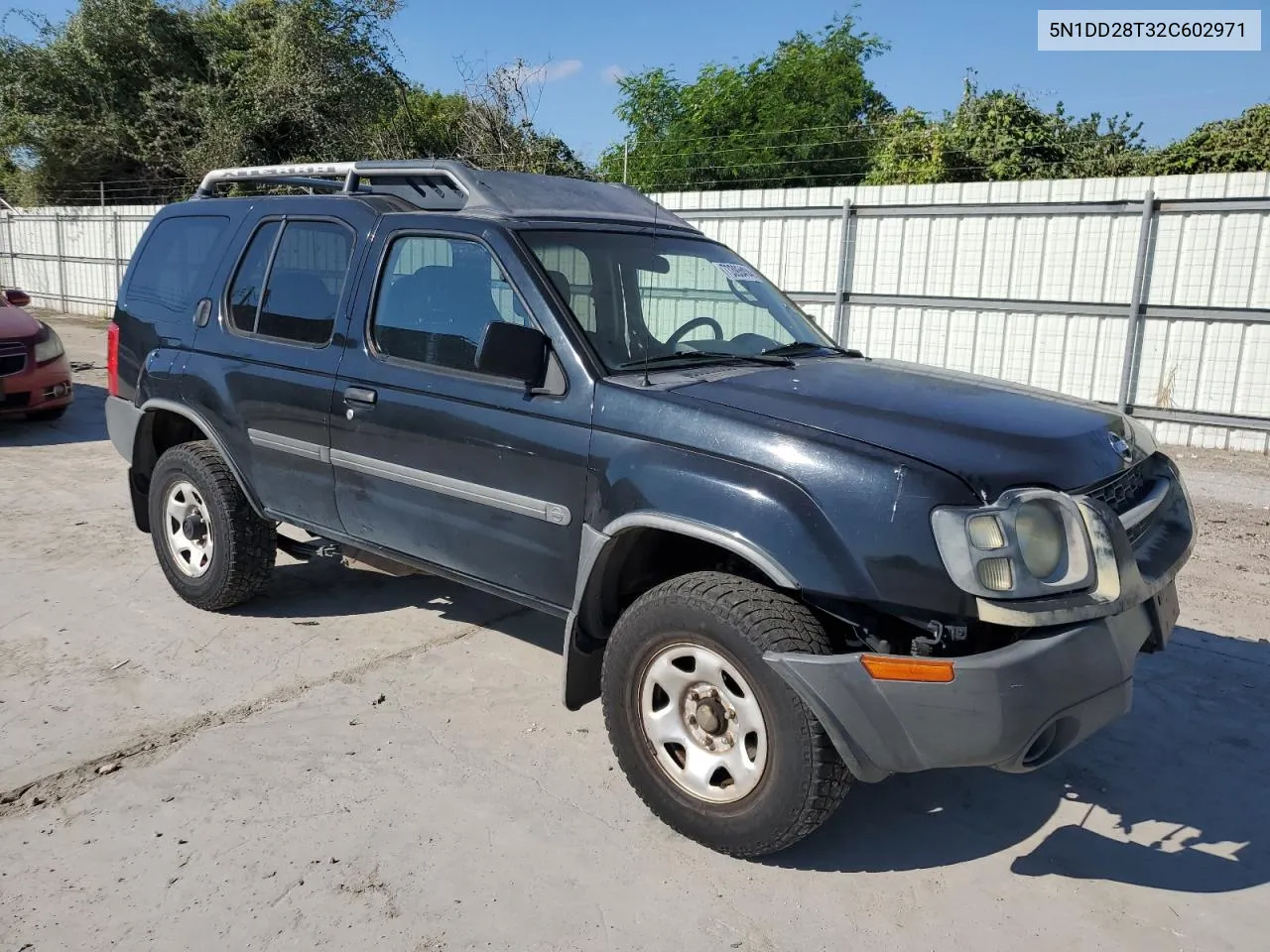 2002 Nissan Xterra Xe VIN: 5N1DD28T32C602971 Lot: 73393404