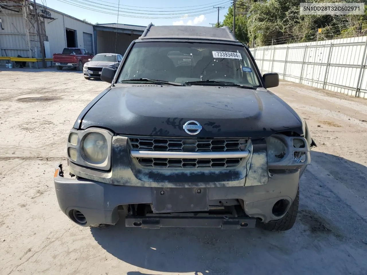 2002 Nissan Xterra Xe VIN: 5N1DD28T32C602971 Lot: 73393404