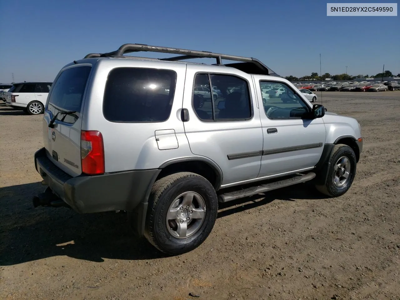 2002 Nissan Xterra Xe VIN: 5N1ED28YX2C549590 Lot: 73754814