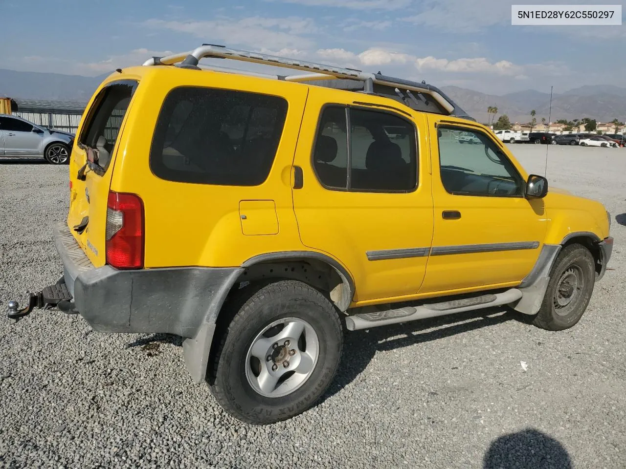 2002 Nissan Xterra Xe VIN: 5N1ED28Y62C550297 Lot: 74592184