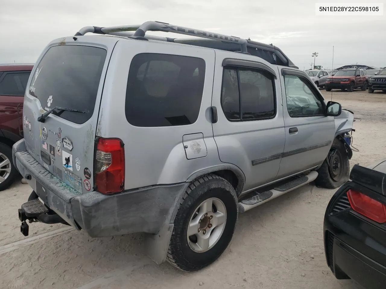 2002 Nissan Xterra Xe VIN: 5N1ED28Y22C598105 Lot: 76663444