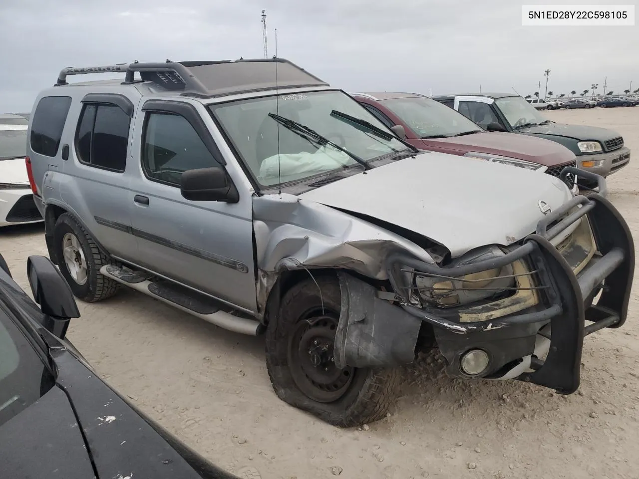 2002 Nissan Xterra Xe VIN: 5N1ED28Y22C598105 Lot: 76663444