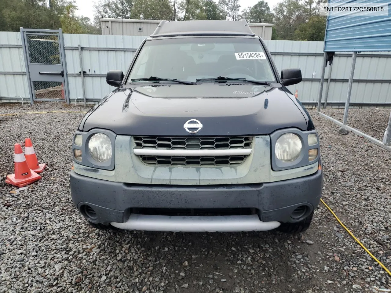 2002 Nissan Xterra Xe VIN: 5N1ED28T72C550815 Lot: 80154284