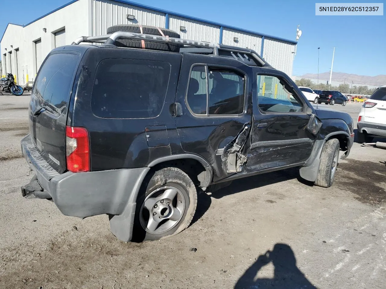 2002 Nissan Xterra Xe VIN: 5N1ED28Y62C512357 Lot: 80196654