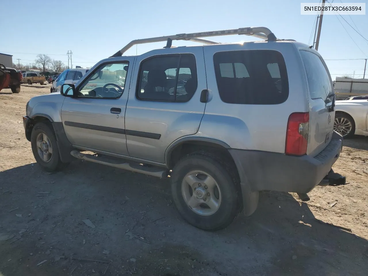 2003 Nissan Xterra Xe VIN: 5N1ED28TX3C663594 Lot: 55998834