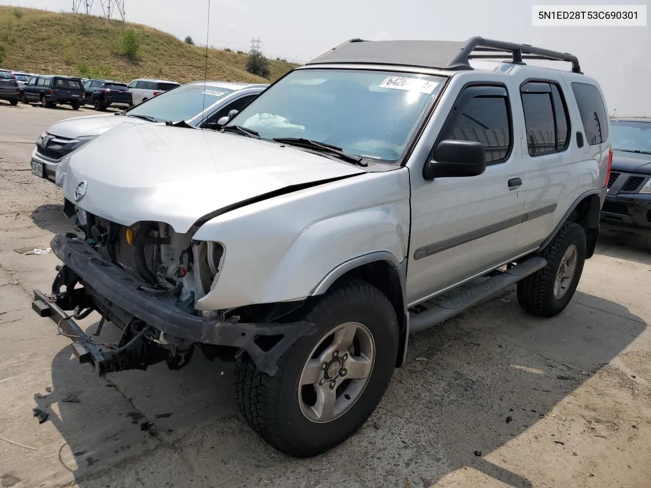 2003 Nissan Xterra Xe VIN: 5N1ED28T53C690301 Lot: 64260724