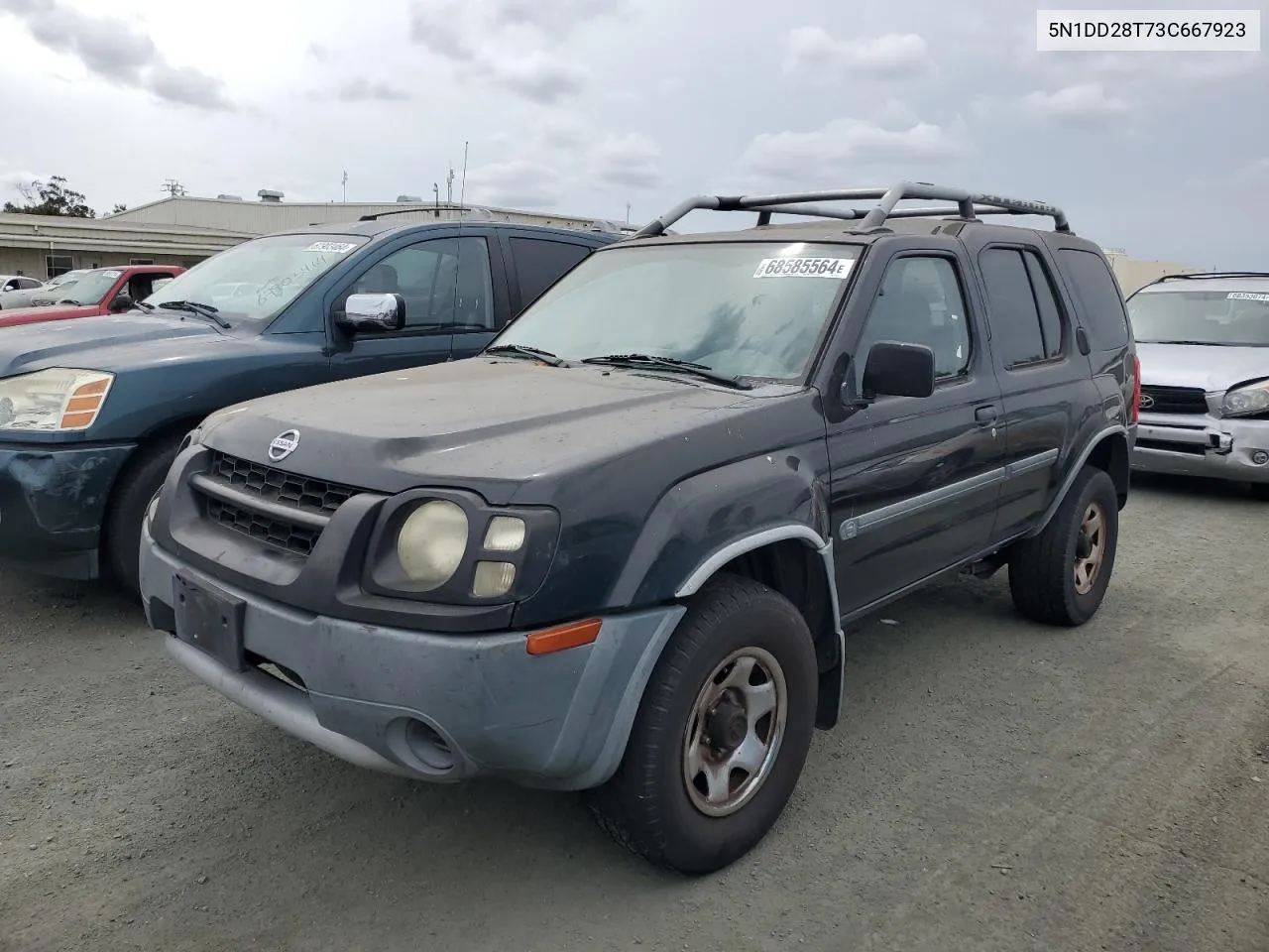 2003 Nissan Xterra Xe VIN: 5N1DD28T73C667923 Lot: 68585564