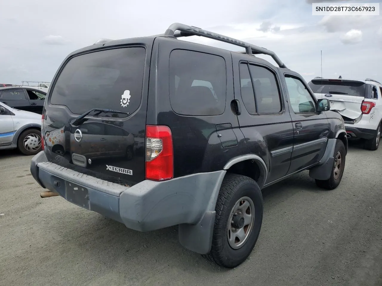 2003 Nissan Xterra Xe VIN: 5N1DD28T73C667923 Lot: 68585564