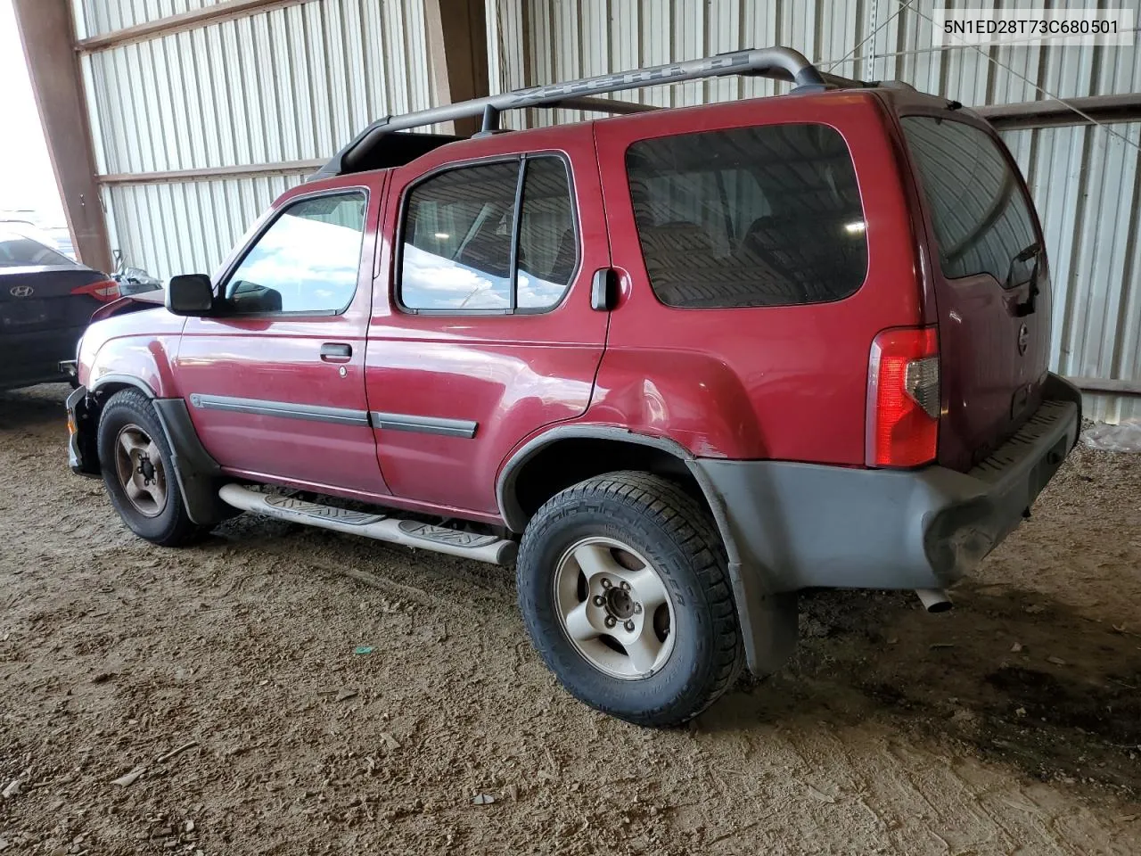 2003 Nissan Xterra Xe VIN: 5N1ED28T73C680501 Lot: 71382694