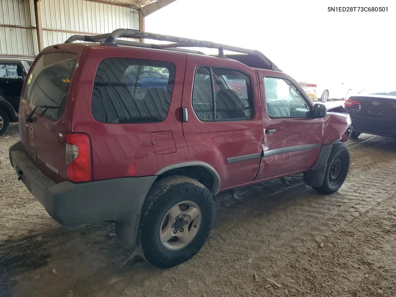 2003 Nissan Xterra Xe VIN: 5N1ED28T73C680501 Lot: 71382694