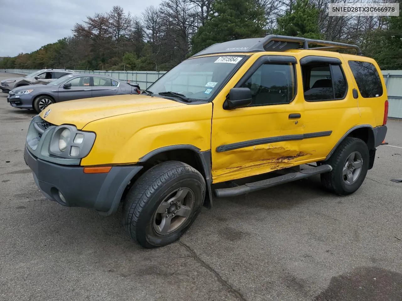 2003 Nissan Xterra Xe VIN: 5N1ED28TX3C666978 Lot: 71915954