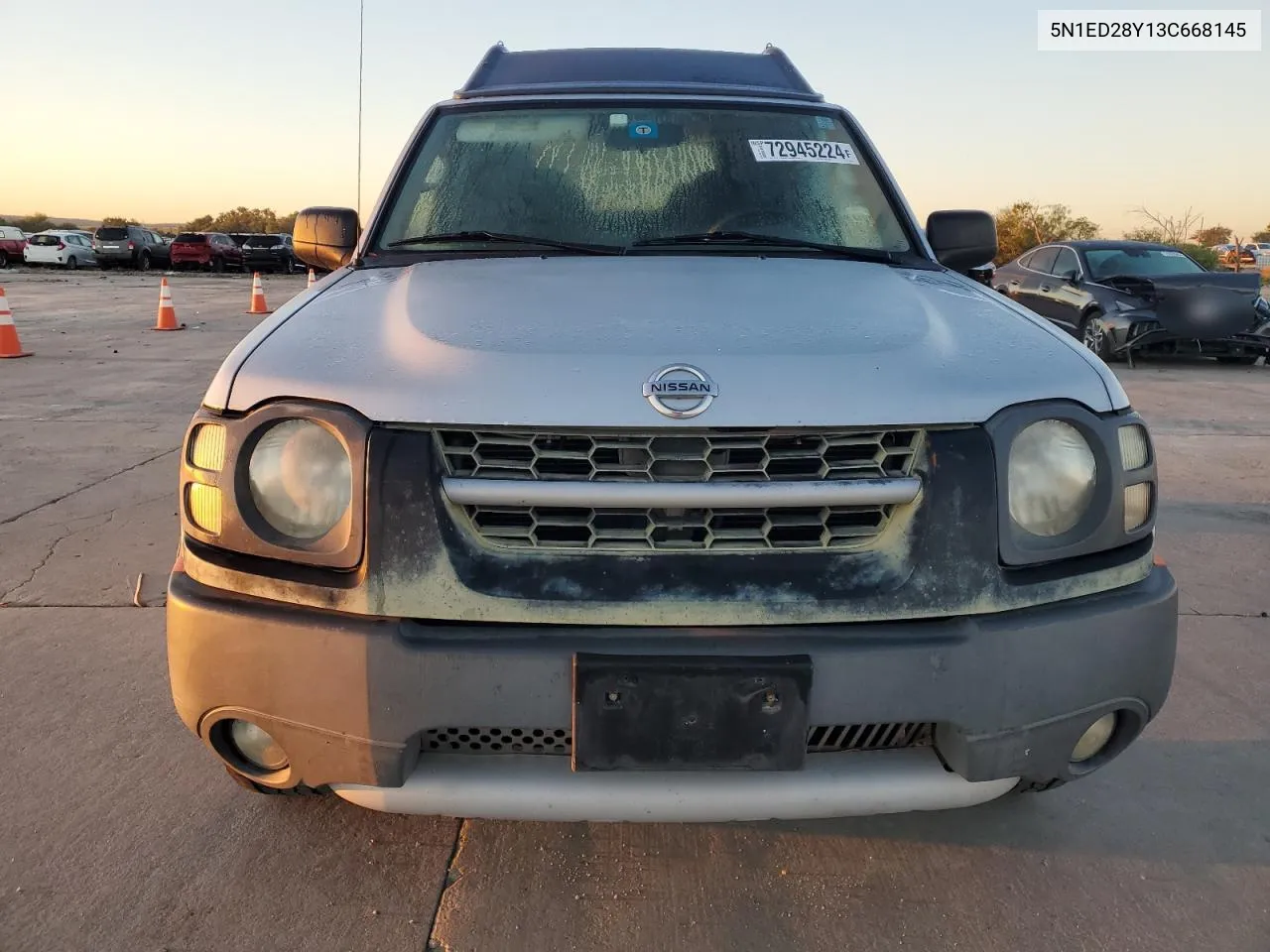 2003 Nissan Xterra Xe VIN: 5N1ED28Y13C668145 Lot: 72945224