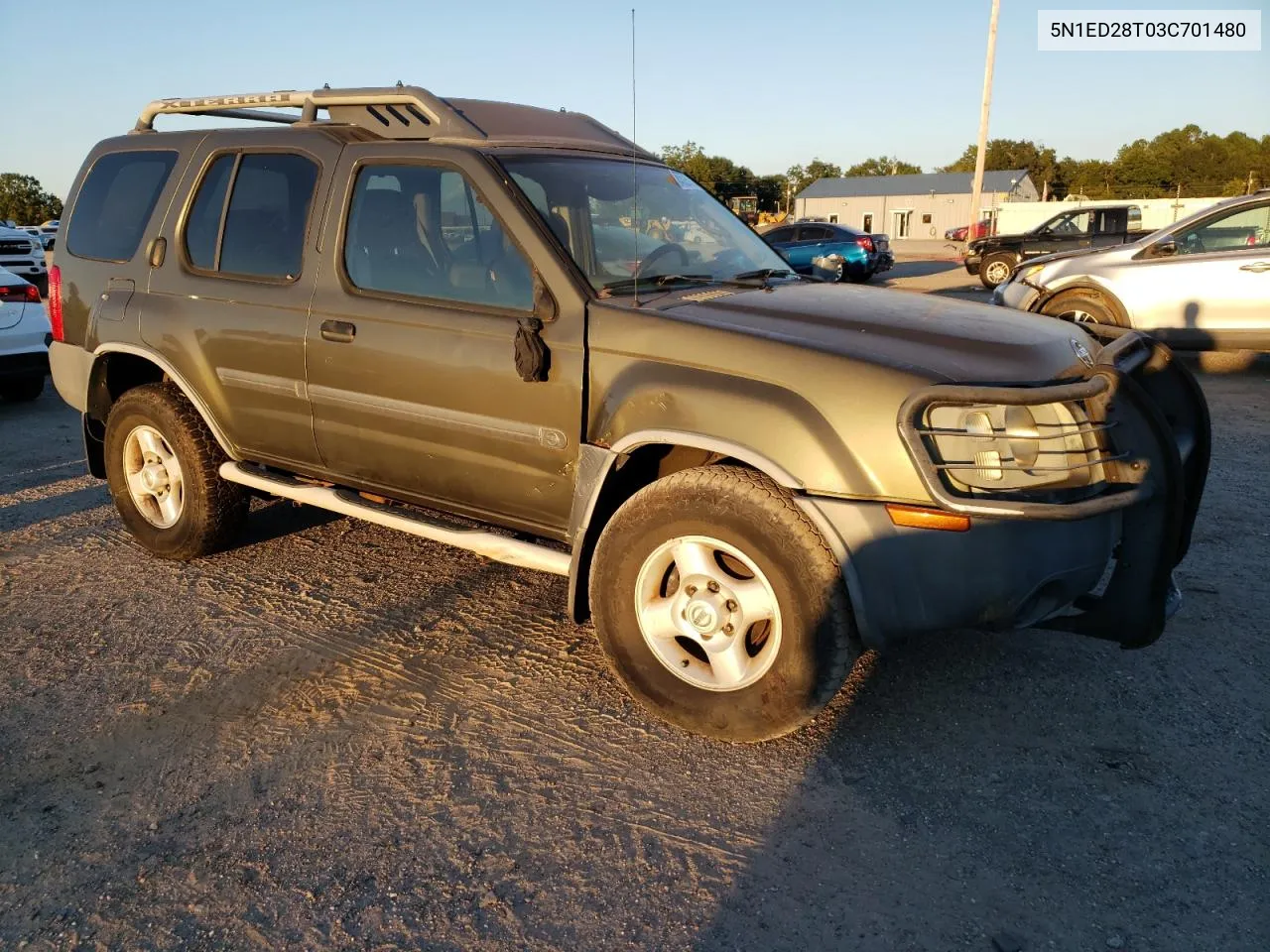 2003 Nissan Xterra Xe VIN: 5N1ED28T03C701480 Lot: 74225944