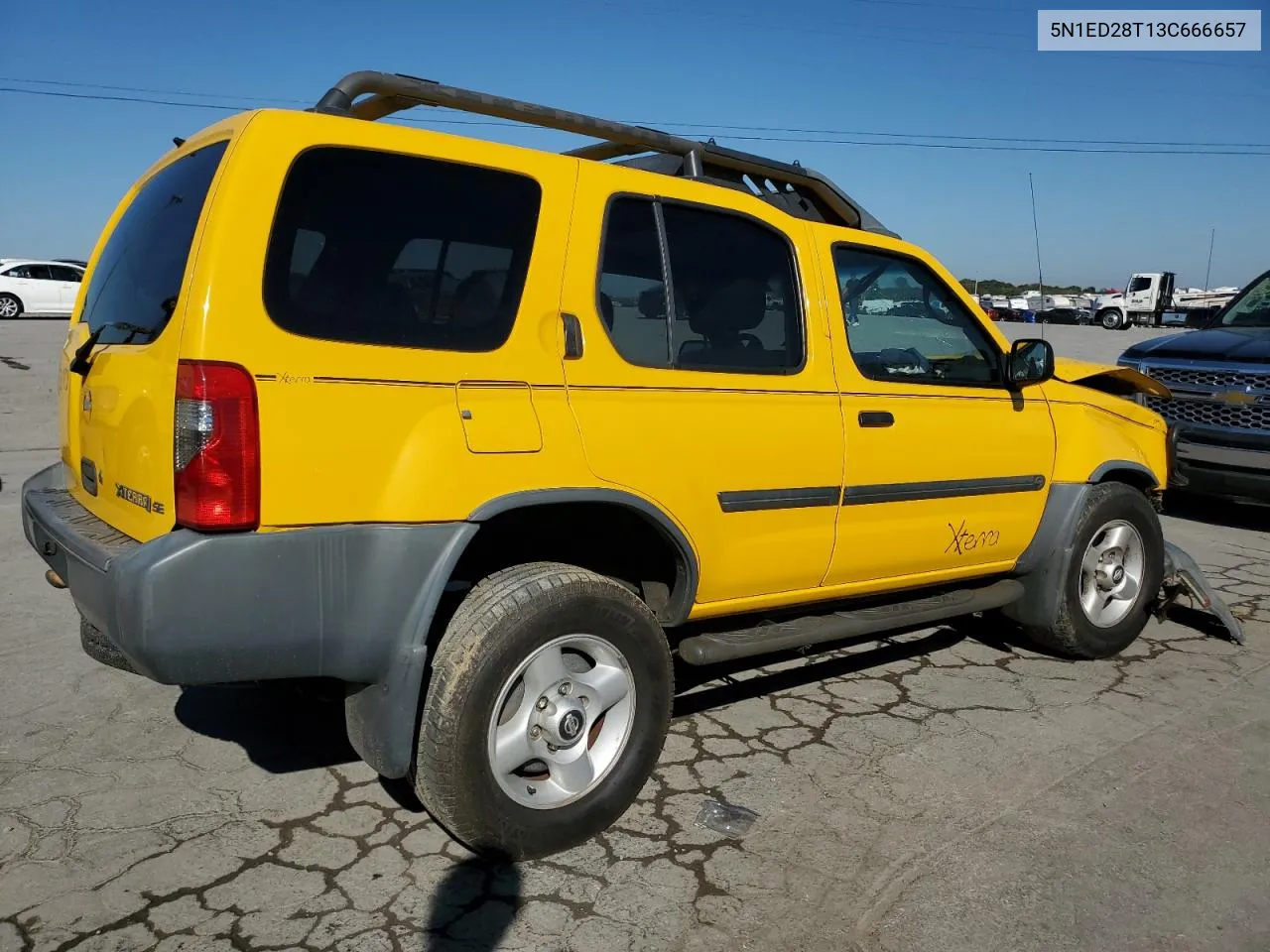 2003 Nissan Xterra Xe VIN: 5N1ED28T13C666657 Lot: 74943664