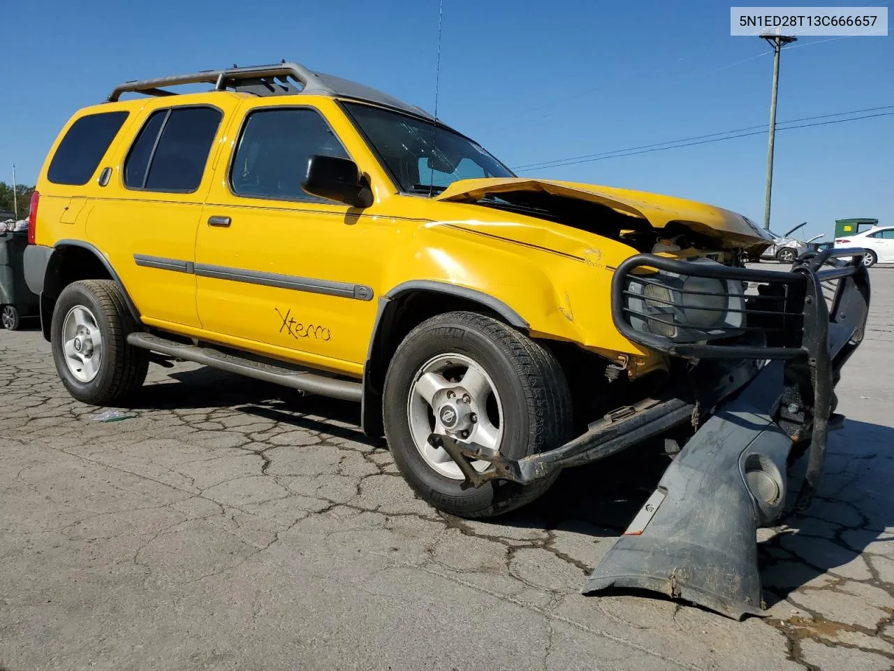 2003 Nissan Xterra Xe VIN: 5N1ED28T13C666657 Lot: 74943664