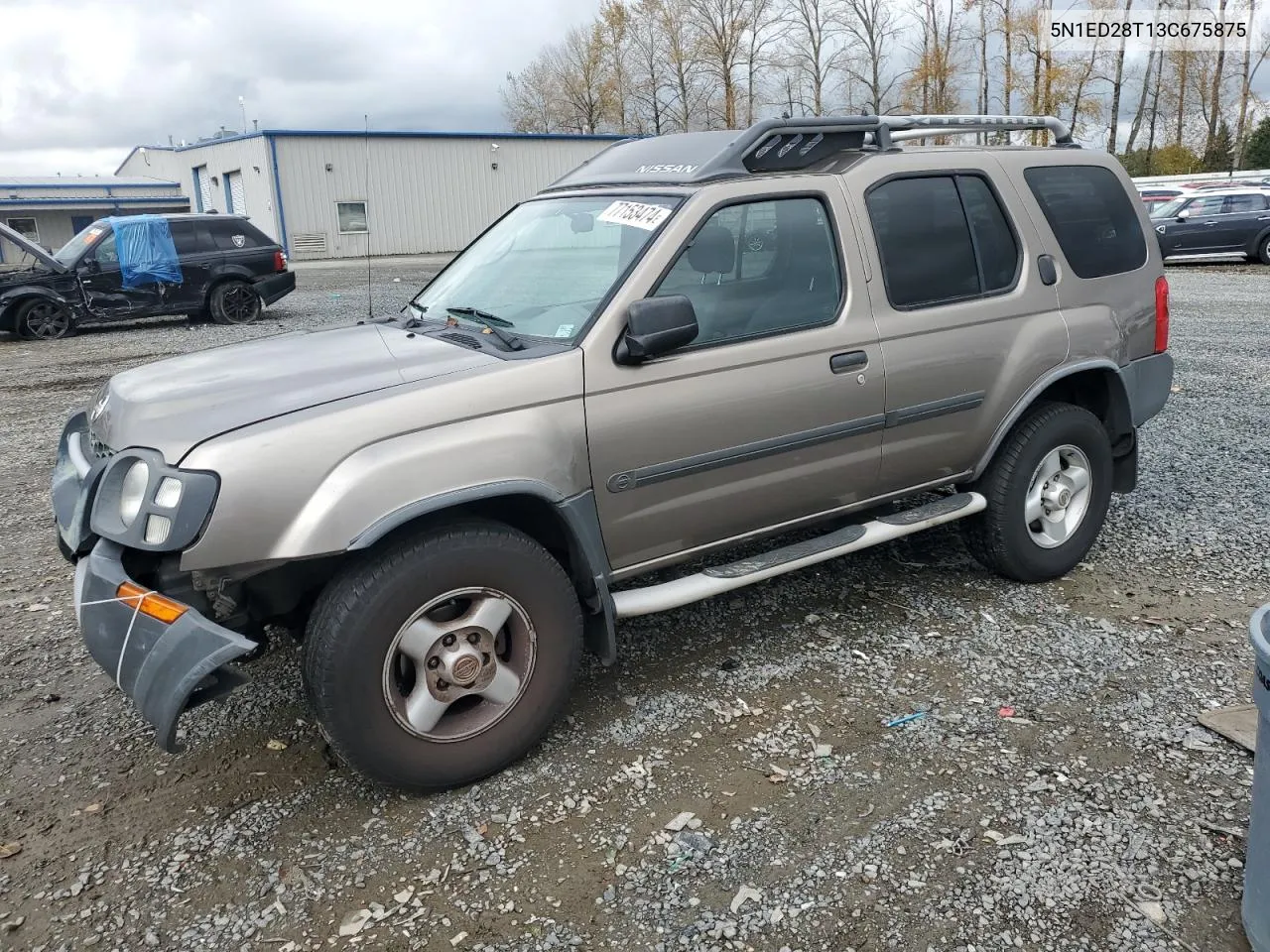 2003 Nissan Xterra Xe VIN: 5N1ED28T13C675875 Lot: 77153474