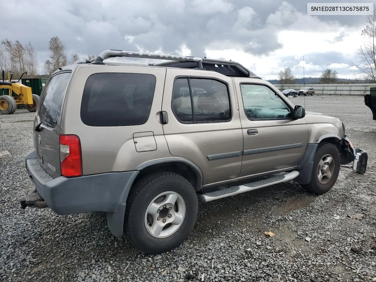 2003 Nissan Xterra Xe VIN: 5N1ED28T13C675875 Lot: 77153474