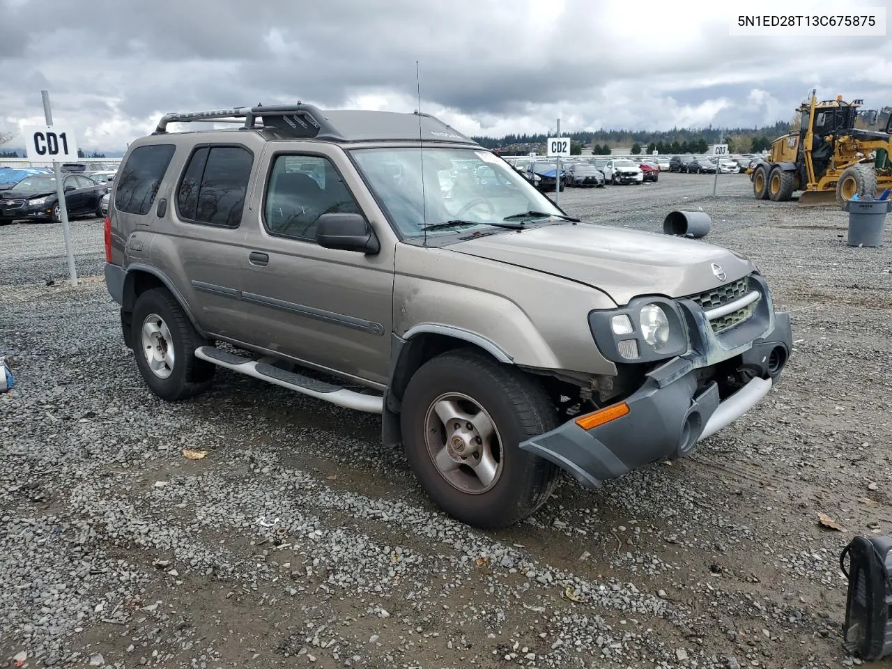 2003 Nissan Xterra Xe VIN: 5N1ED28T13C675875 Lot: 77153474