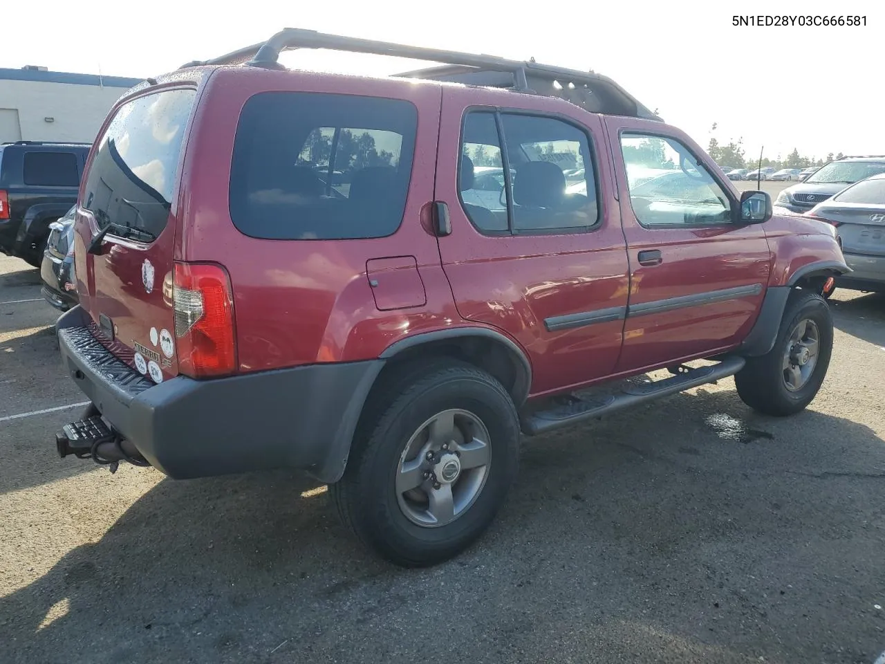 2003 Nissan Xterra Xe VIN: 5N1ED28Y03C666581 Lot: 77481534