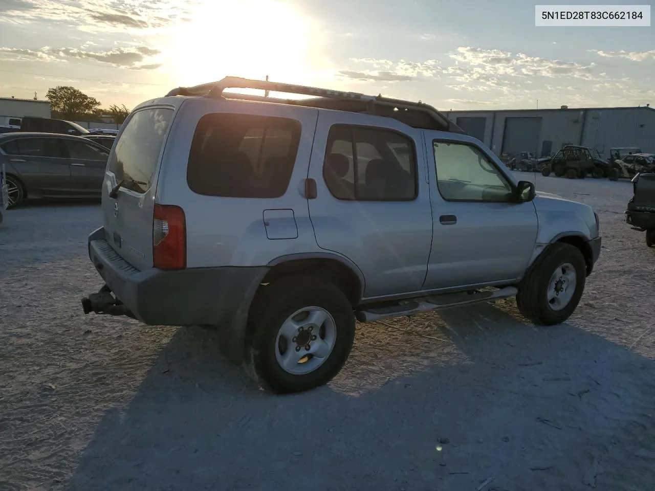 2003 Nissan Xterra Xe VIN: 5N1ED28T83C662184 Lot: 77612404