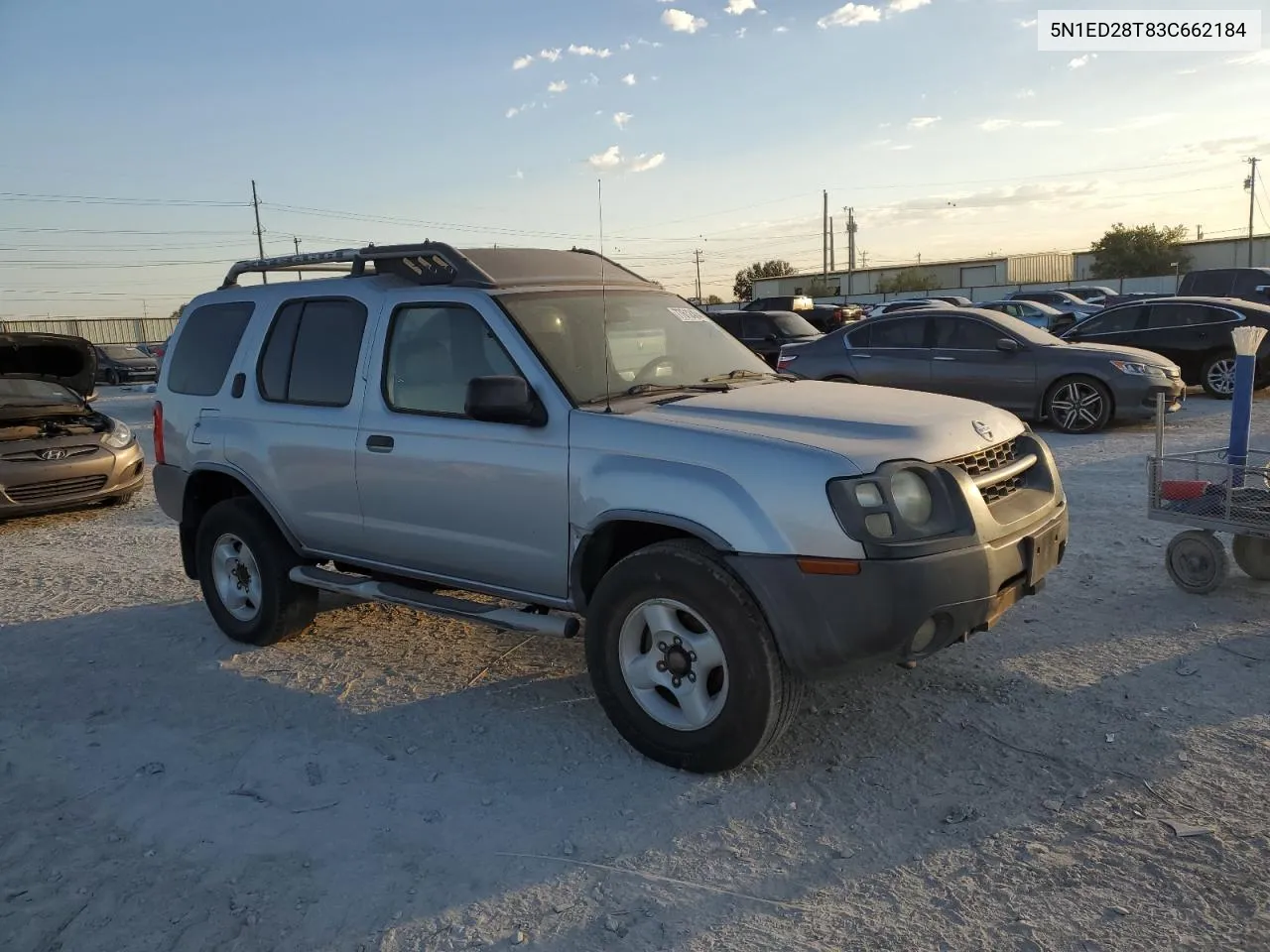 2003 Nissan Xterra Xe VIN: 5N1ED28T83C662184 Lot: 77612404